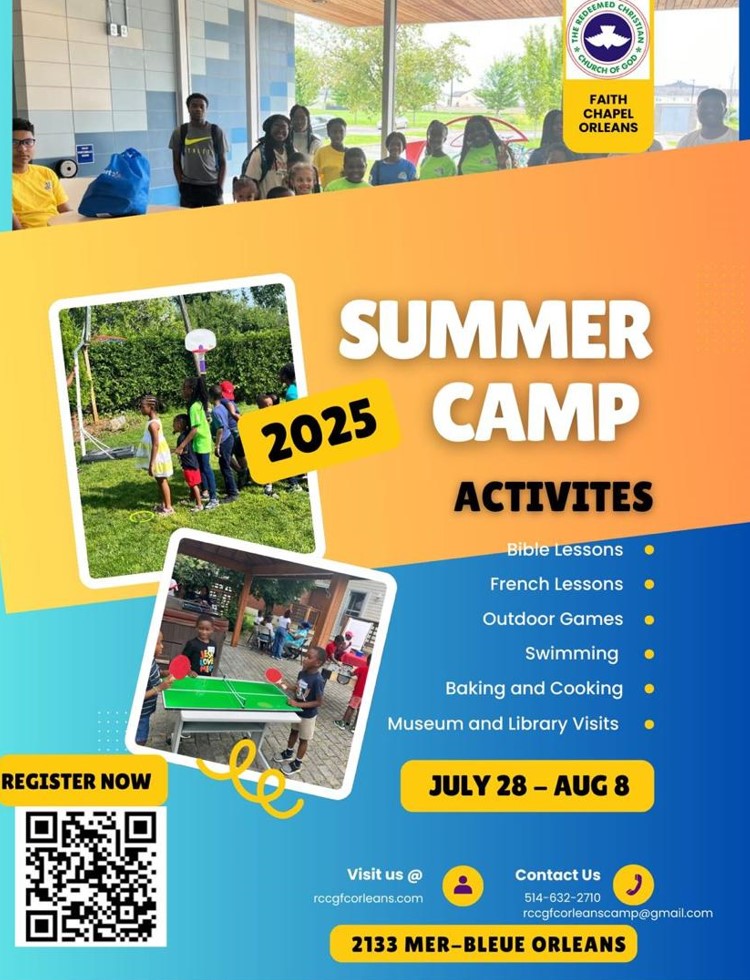 Sumer Camp flyer